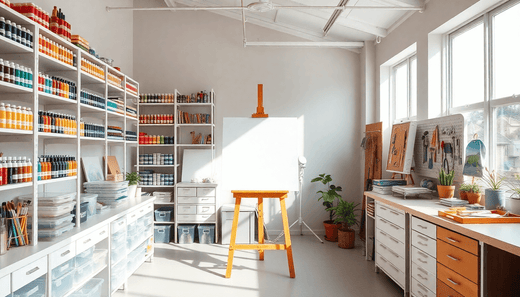 Organizing Your Painting Studio: Tips for Efficient Storage