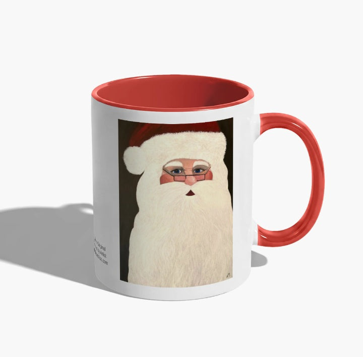 Santa Claus Art Print Mug 11oz