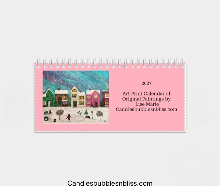 Art Print Calendar 2027