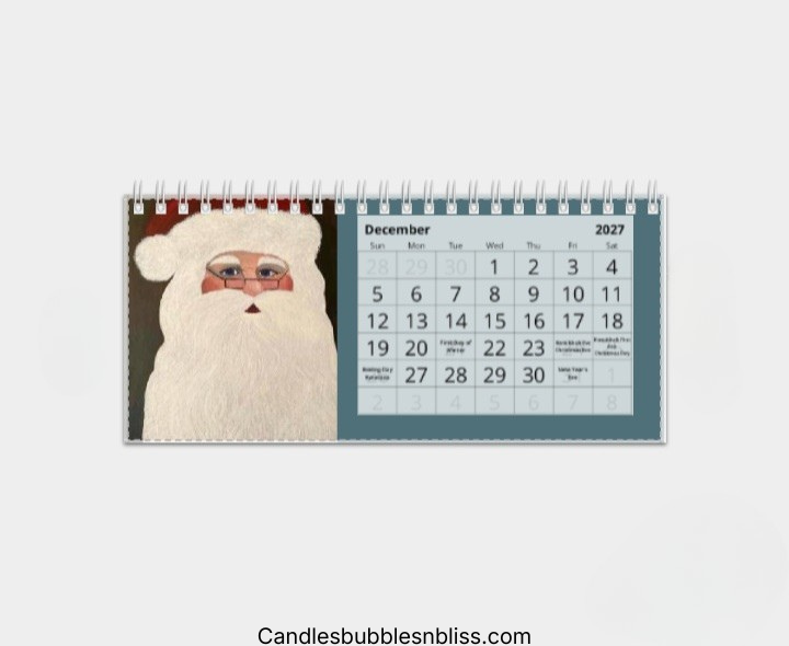 Art Print Calendar 2027