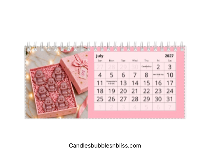 Calendar 2027 The CandlesbubblesnblissbyLM Collection
