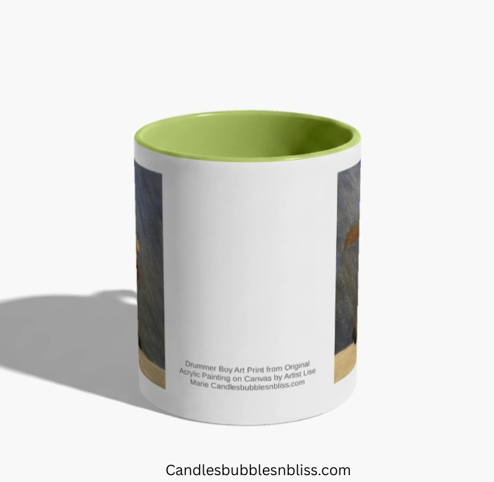 Drummer Boy Art Print Mug