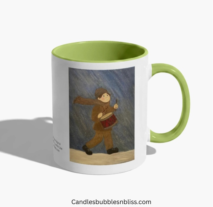 Drummer Boy Art Print Mug