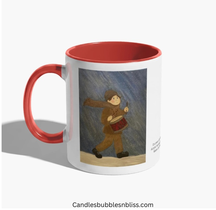 Drummer Boy Art Print Mug