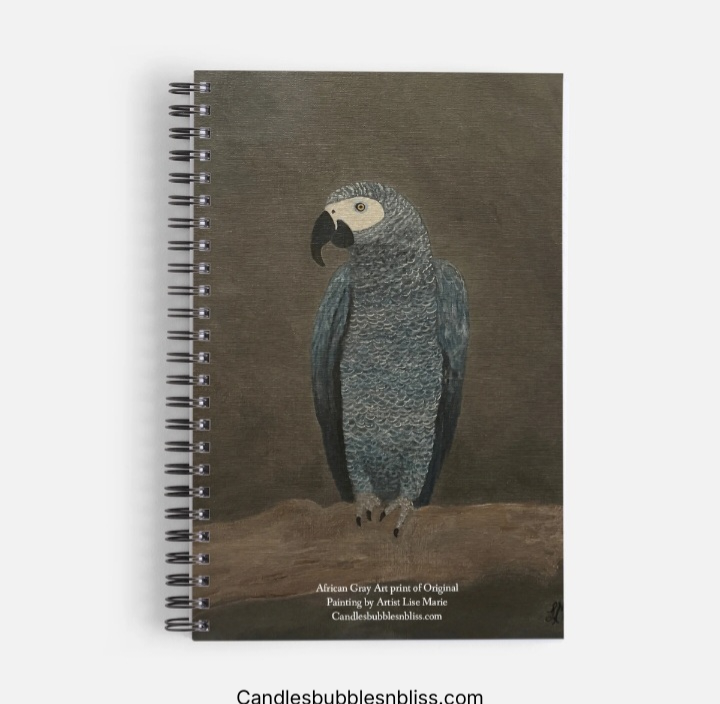 African Gray Parrot Notebook