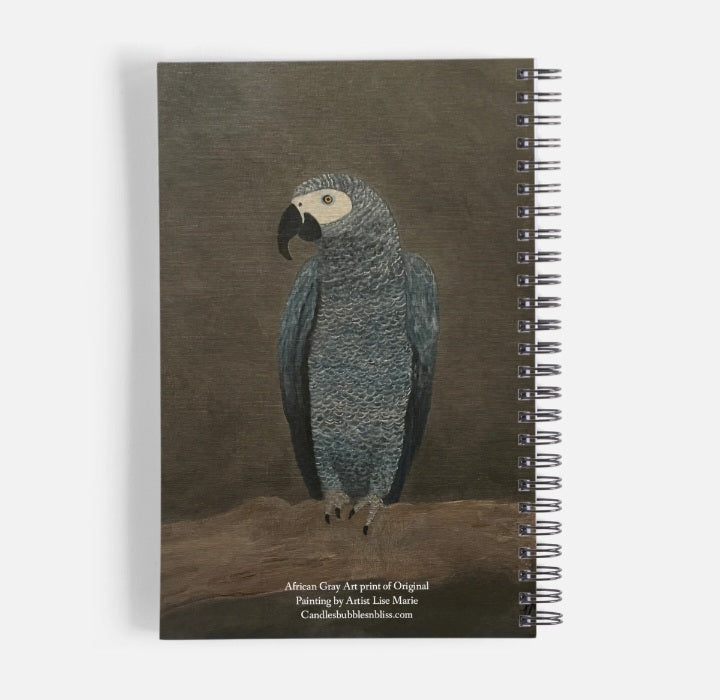 African Gray Parrot Notebook
