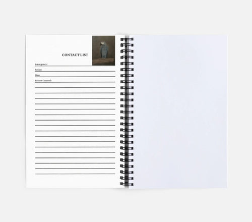 African Gray Parrot Notebook