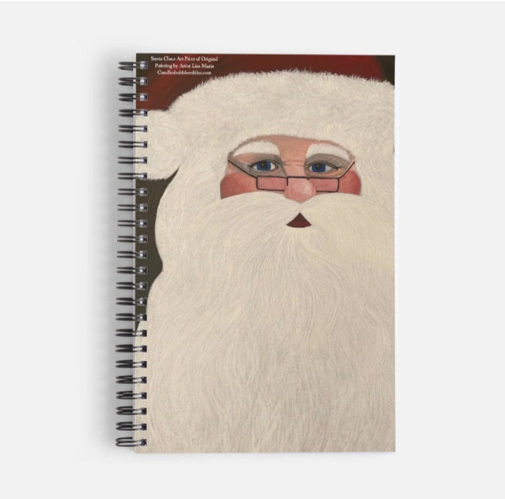 Art Print Santa Claus Notebook