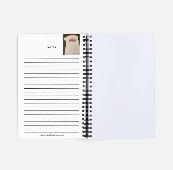 Art Print Santa Claus Notebook