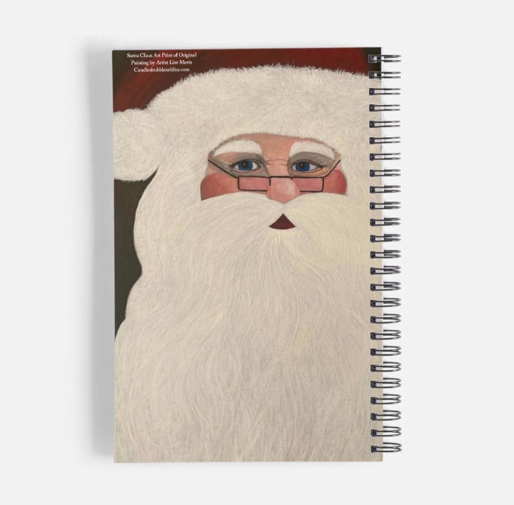 Art Print Santa Claus Notebook
