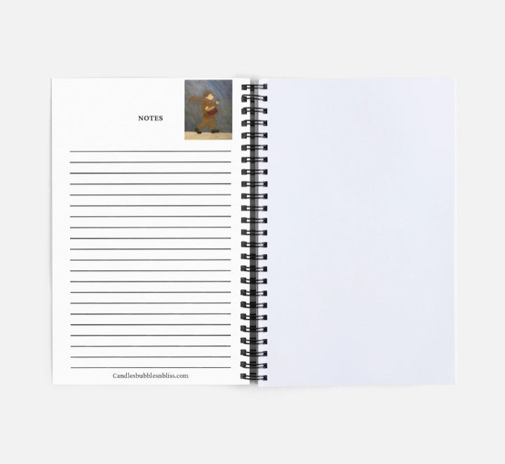 Art Print Drummer boy Notebook
