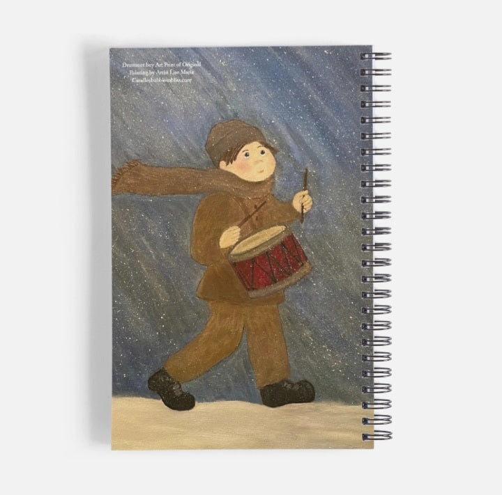 Art Print Drummer boy Notebook