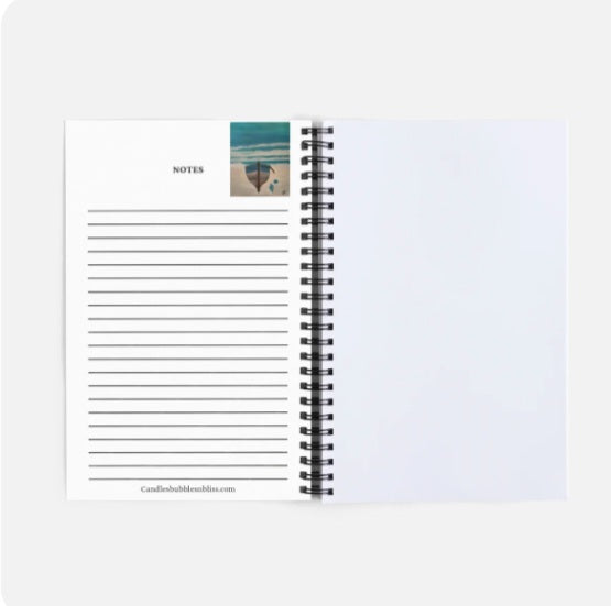 Art Print Boat Notebook