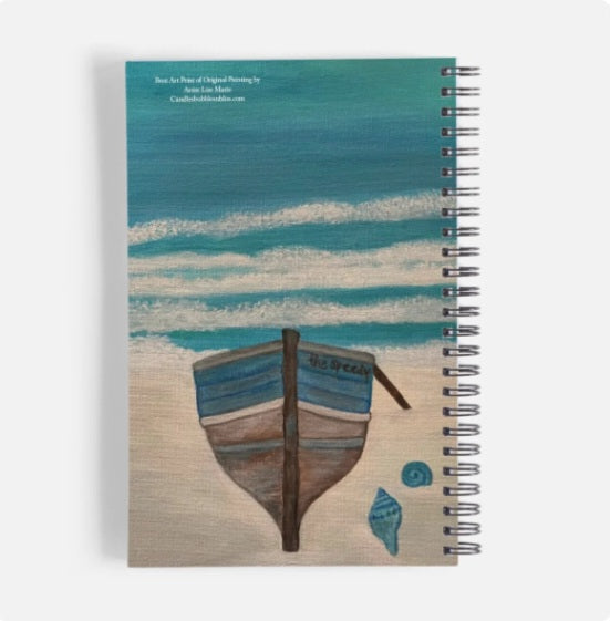 Art Print Boat Notebook