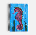 Seahorse Art Print Notebook
