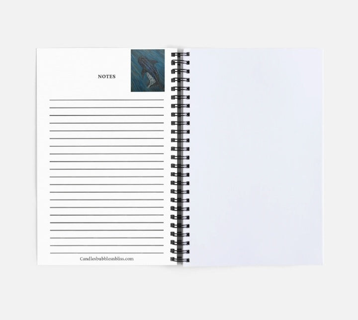 Whale Shark Art Print Notebook