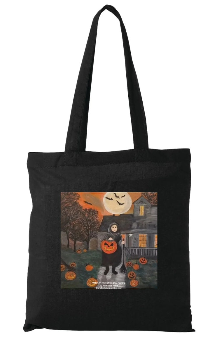 Witch Art Print Tote Bag