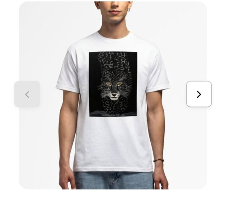Jaguar Art Print Unisex Tshirt