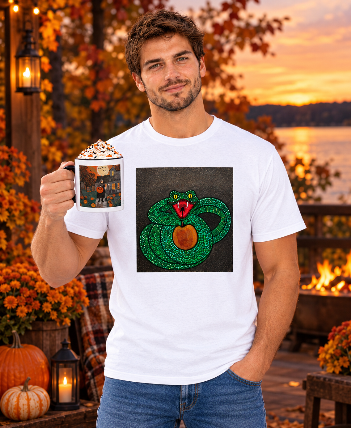 Witch Art Print Mug