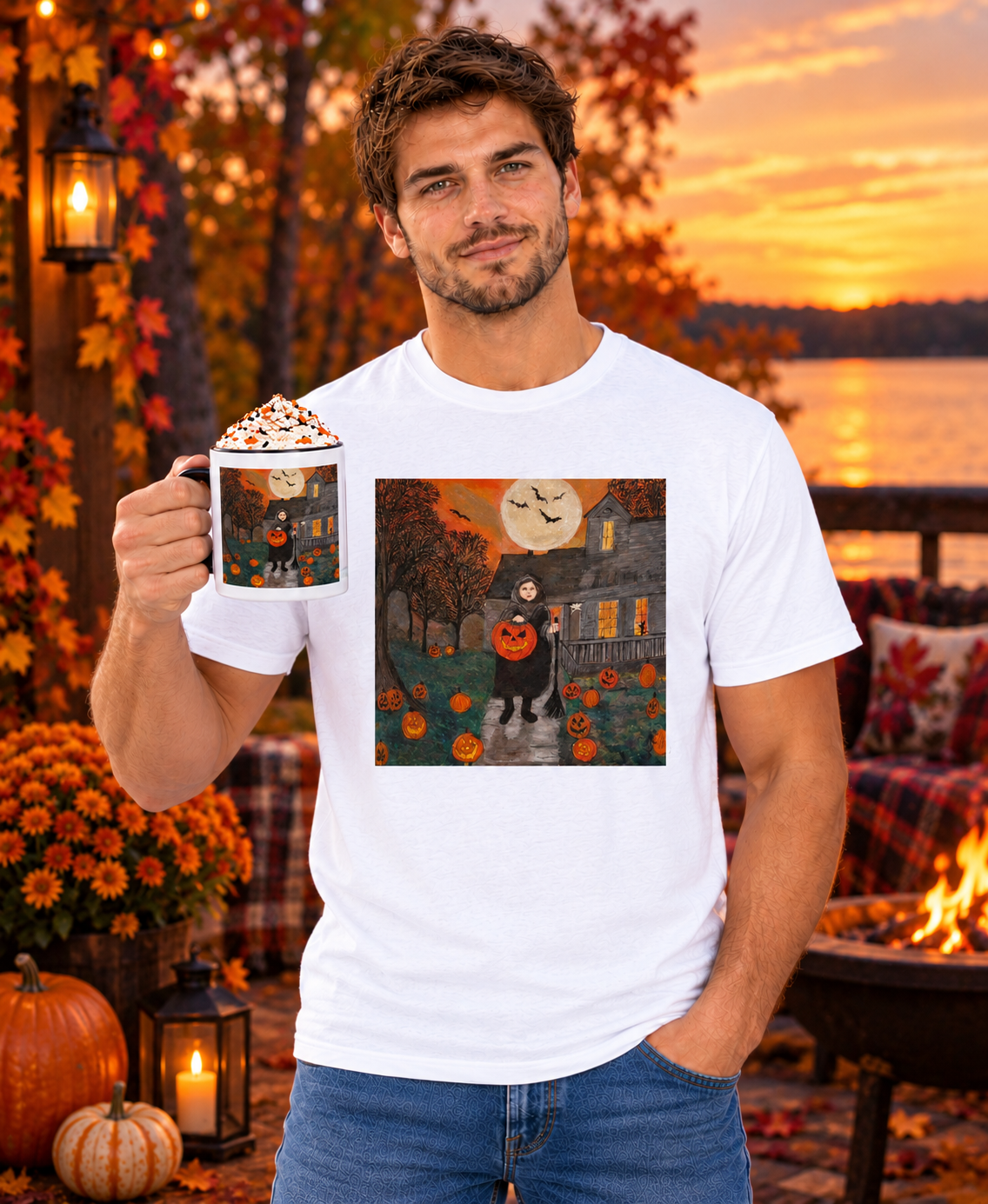 Witch Art Print Mug