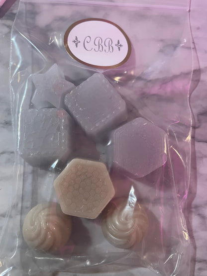 Friandises au chocolat, cires fondantes, parfums variés