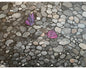 Butterflies and Stones Acrylic Painting Art Print