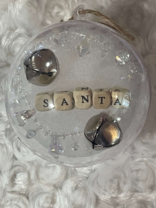 Santa-Shatterproof Ornament