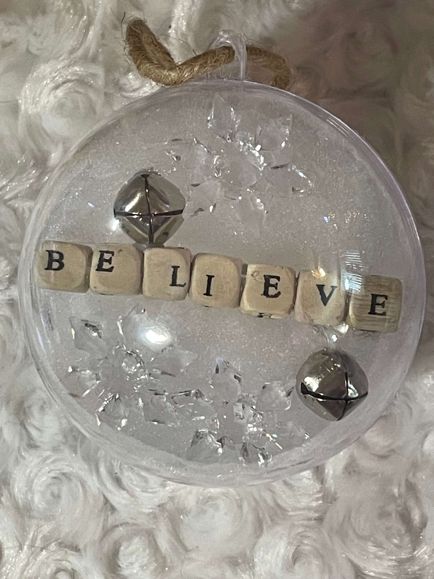 Believe- Shatterproof Ornament