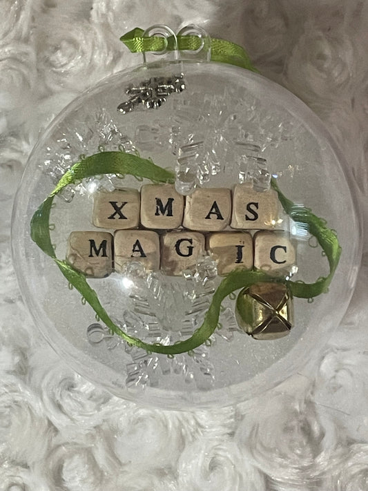 Xmas Magic -Shatterproof Ornament