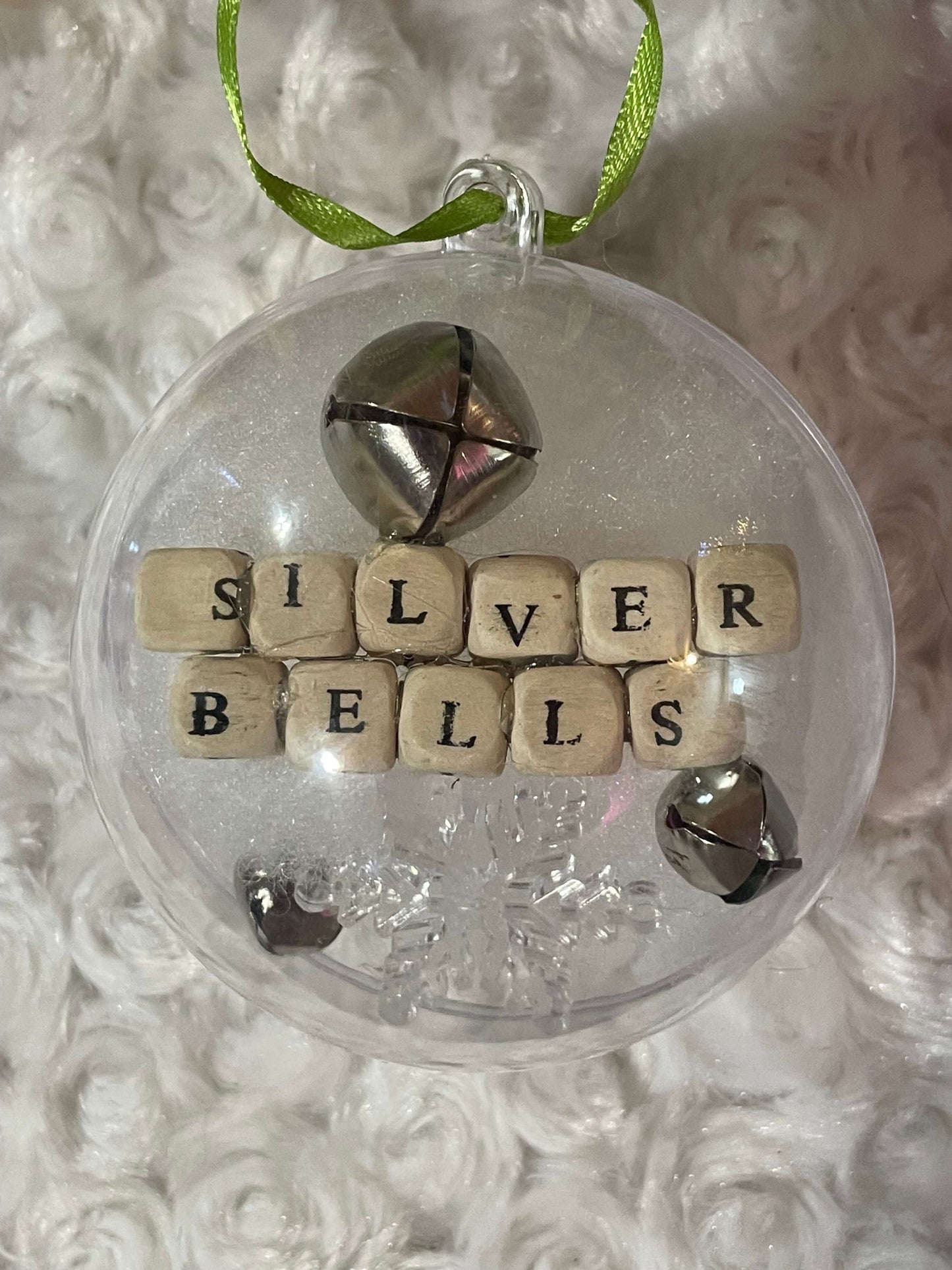 Silver Bells Shatterproof Ornament