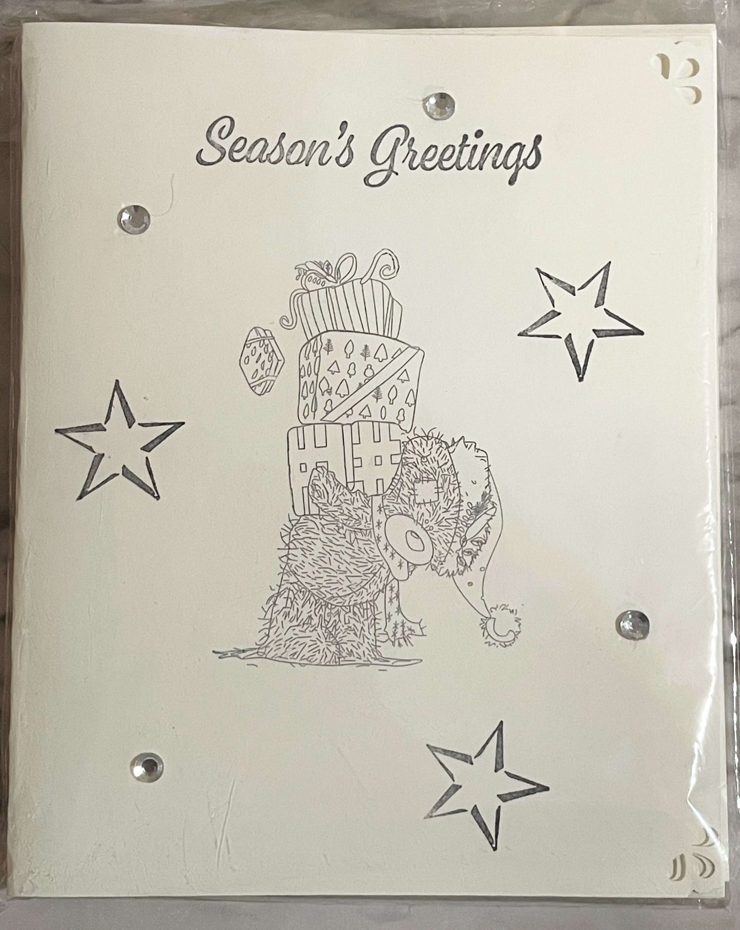 Bearing Gifts seasons Greeting Cards