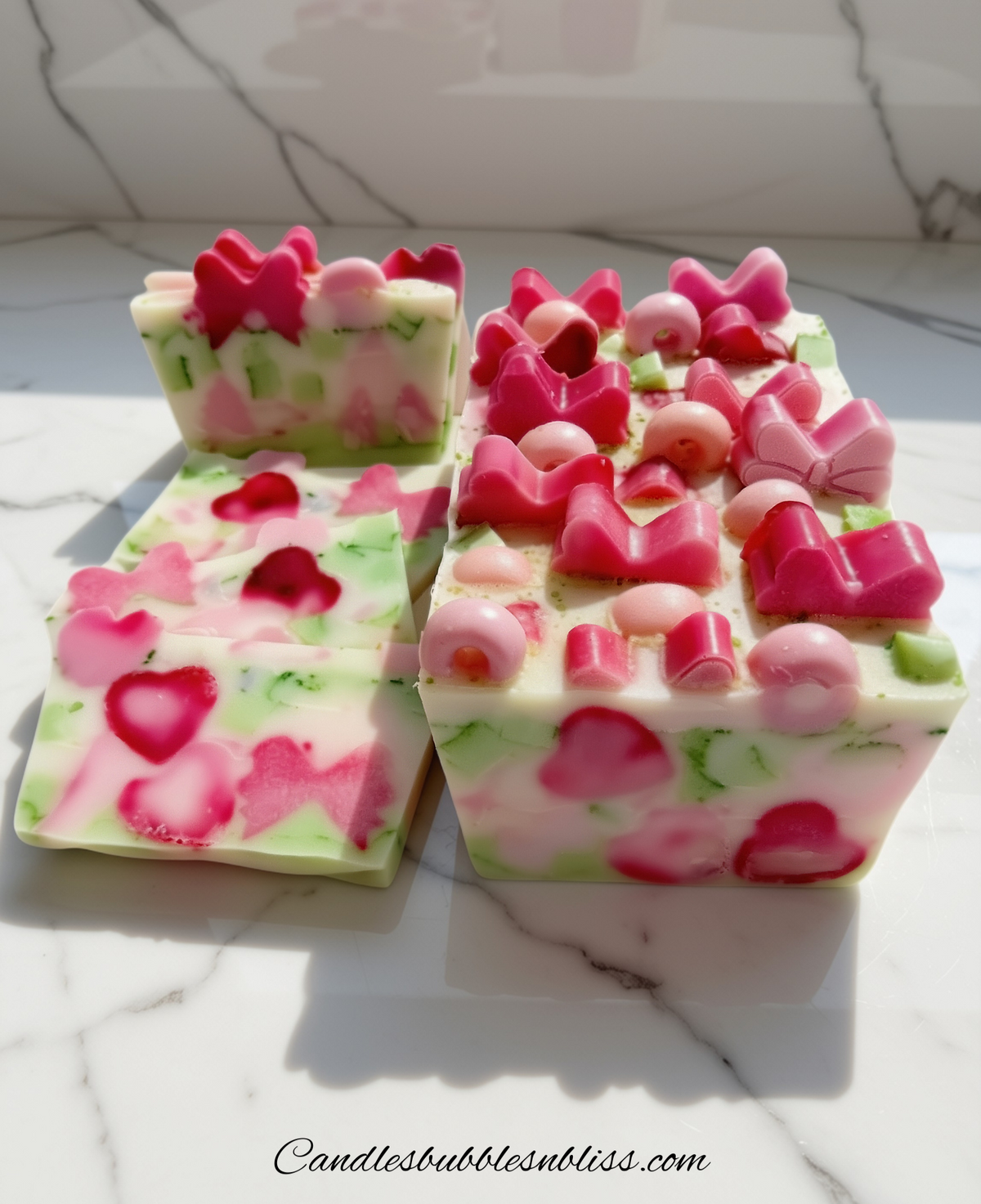 Hearts and Pine Bar Soap