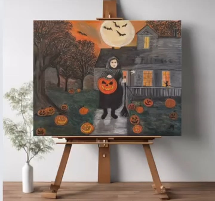 Halloween Art Print