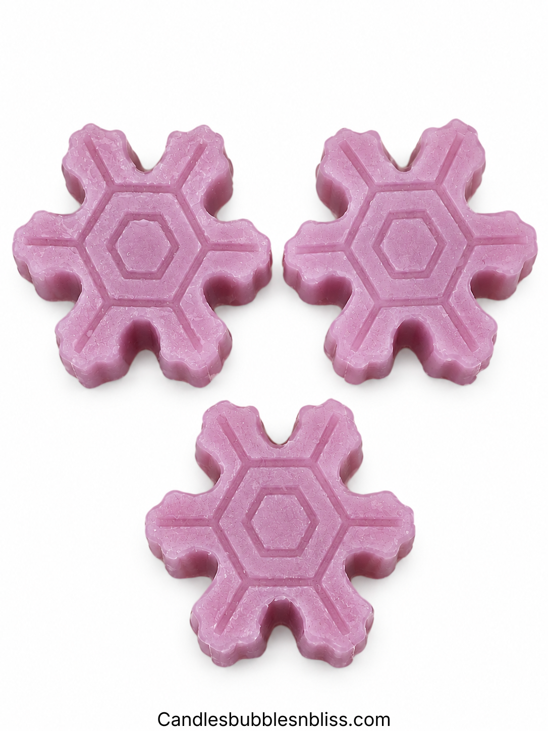 Fondants parfumés flocons de neige