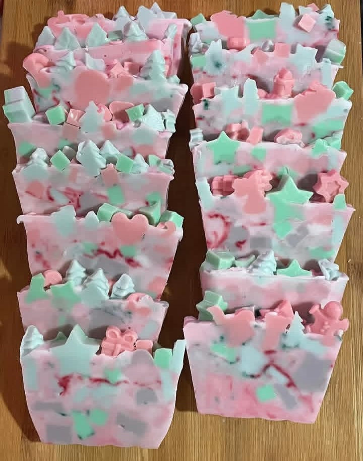 Mistletoe Mint Christmas Bar Soap