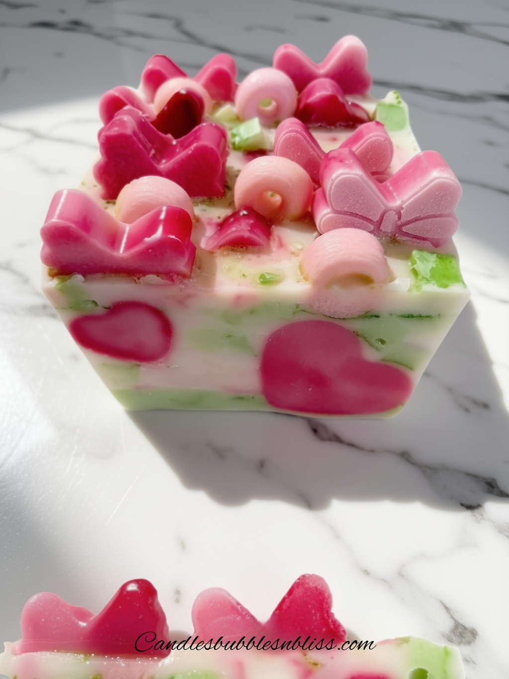 Hearts and Pine Bar Soap