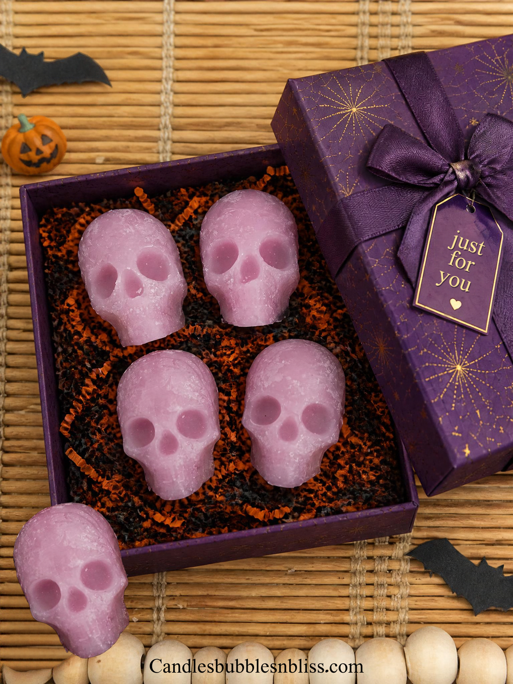 Fondants parfumés Têtes de mort