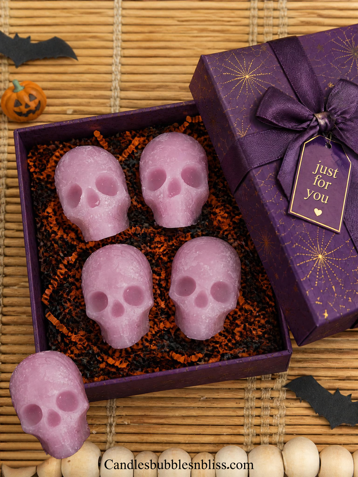 Fondants parfumés Têtes de mort