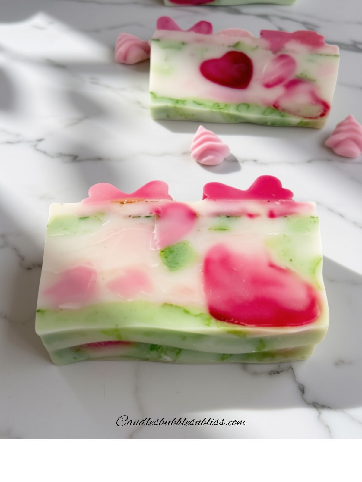Hearts and Pine Bar Soap