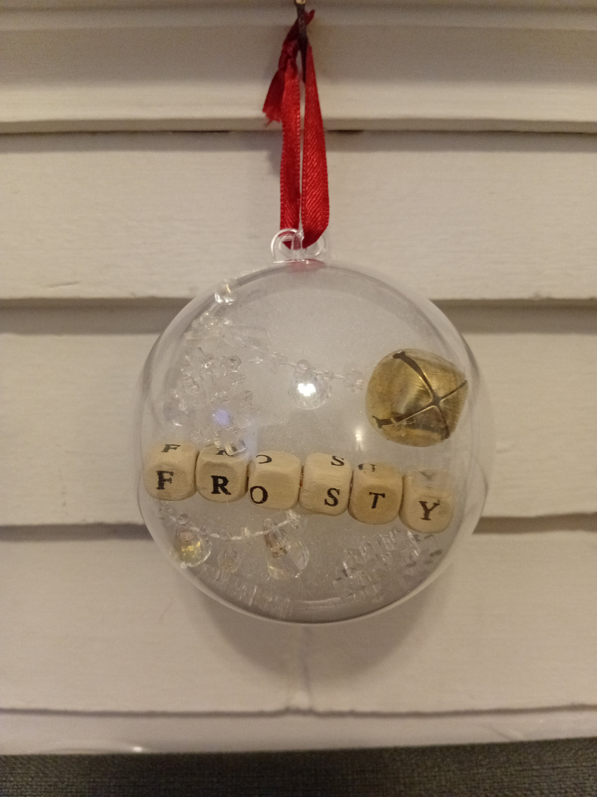 Shatterproof Ornament - Frosty