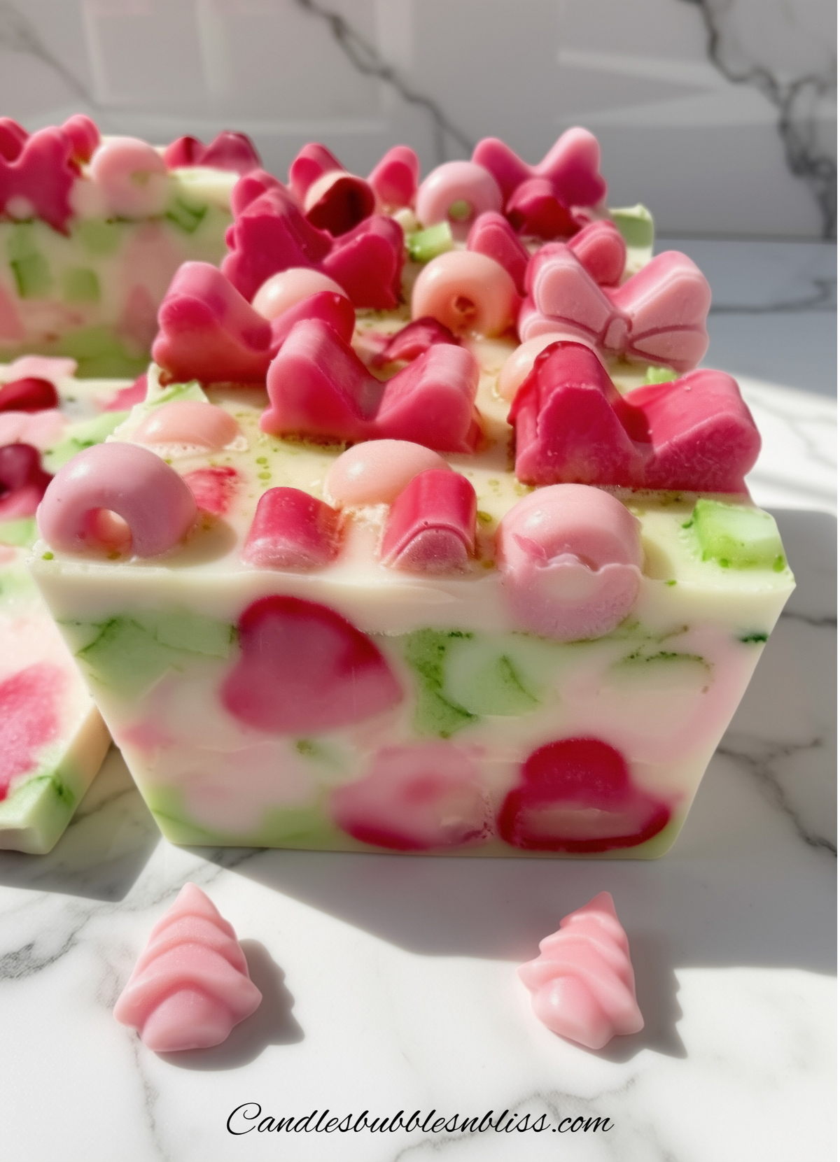 Hearts and Pine Bar Soap