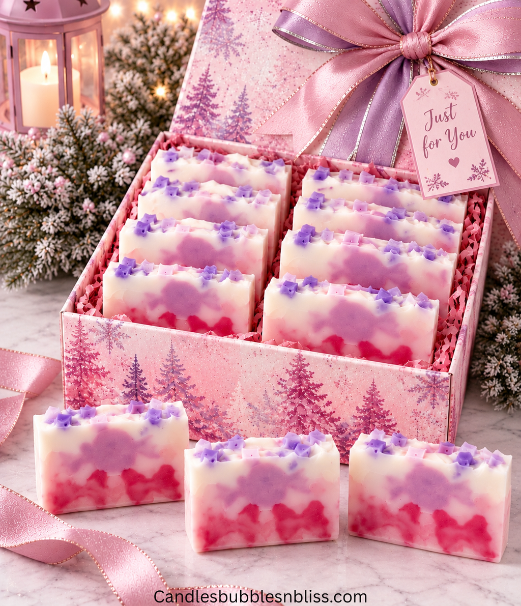 Savon au lait de chèvre Ribbon Candy