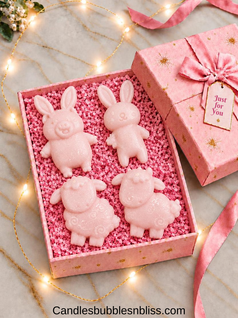Fondants parfumés Animaux de la ferme
