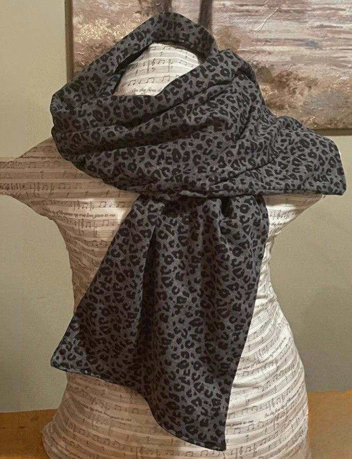 Leopard Print Scarf