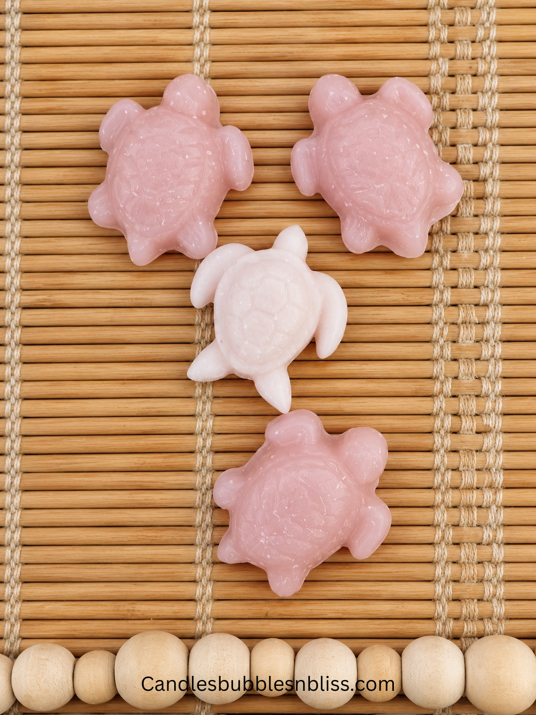 Fondants parfumés en forme de tortues