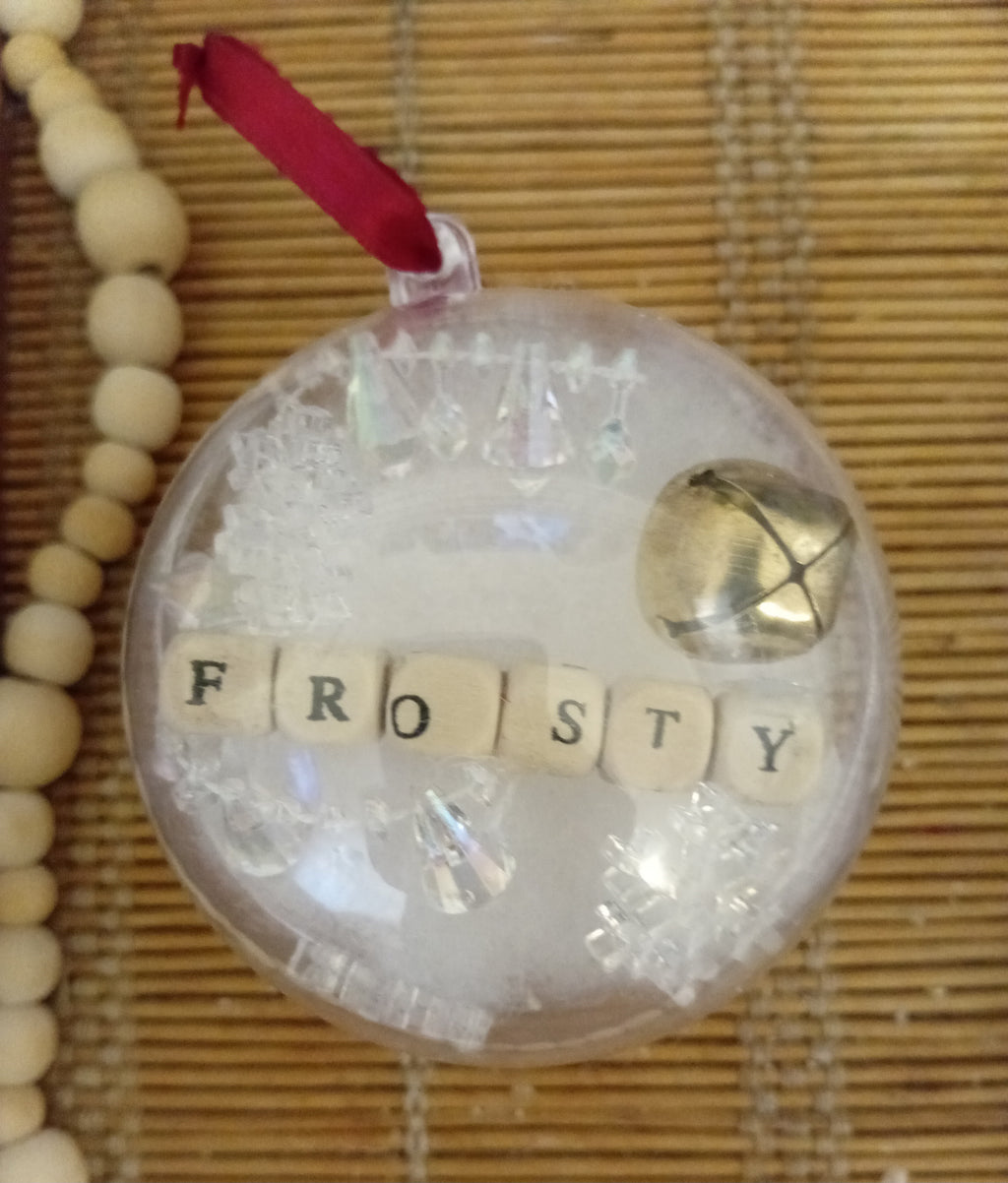 Shatterproof Ornament - Frosty