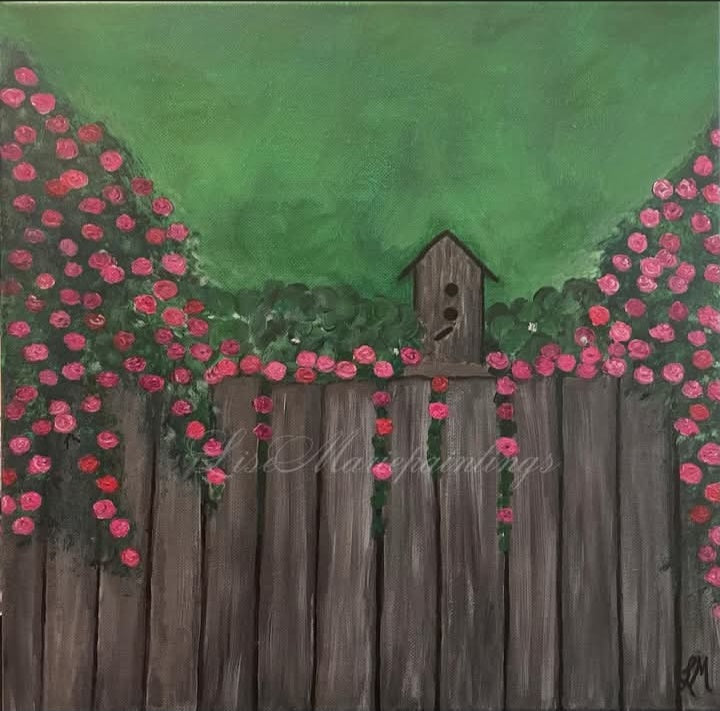 Rose Garden Art Print