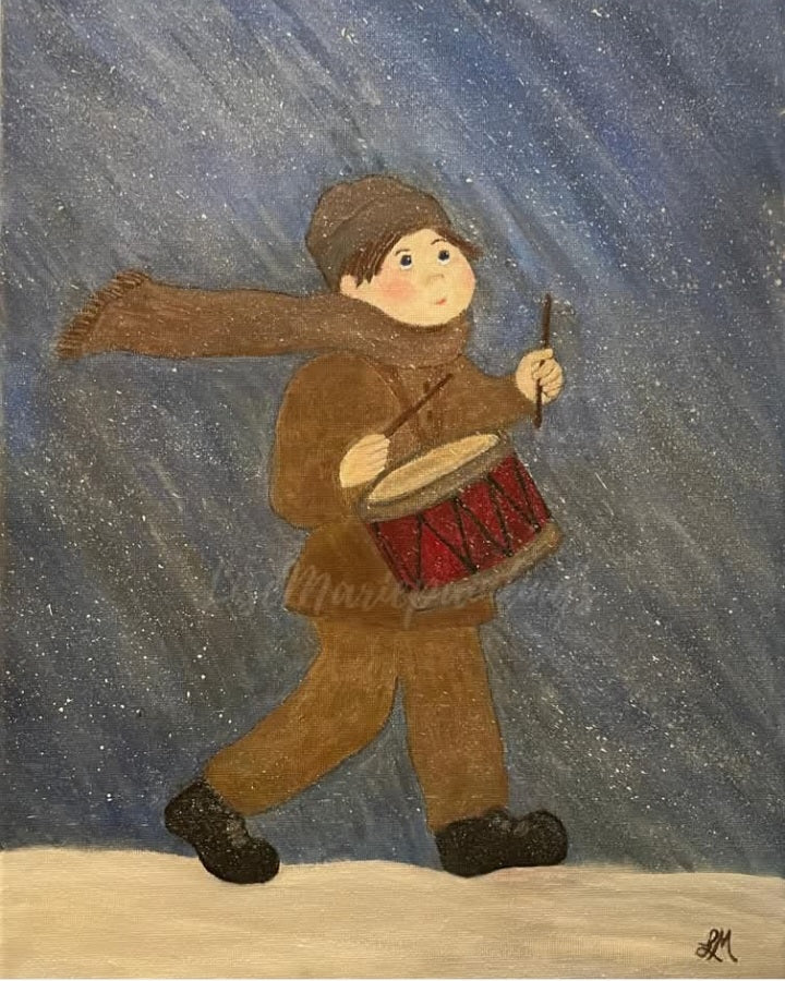Drummer Boy Art Print