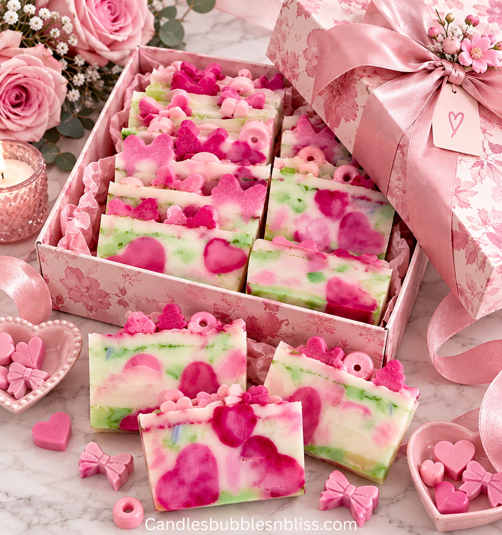Hearts and Pine Bar Soap