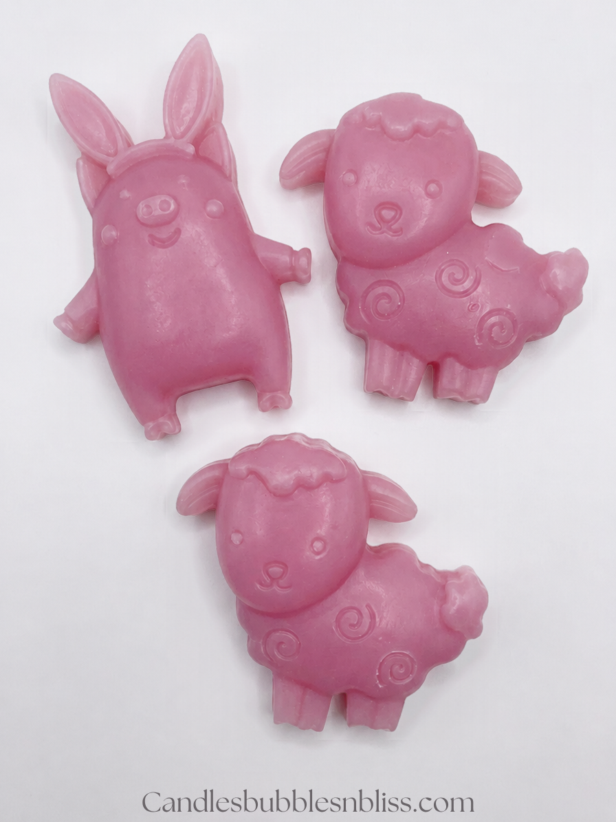 Fondants parfumés Animaux de la ferme
